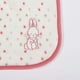 Couverture George pour bébé à motif de lapin avec applique – image 2 sur 3