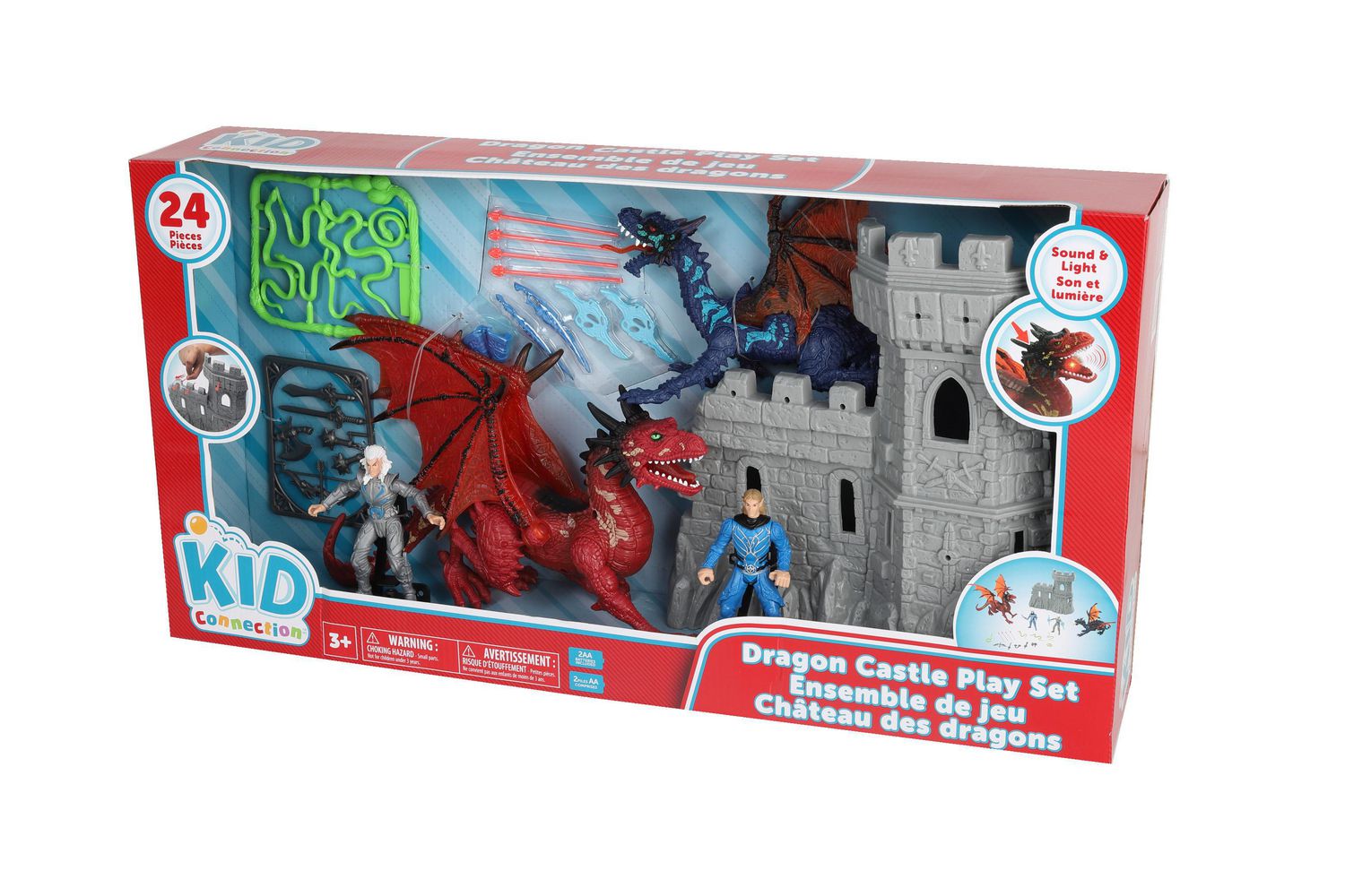 Kid Connection Dragon Castle Play Set Walmart.ca