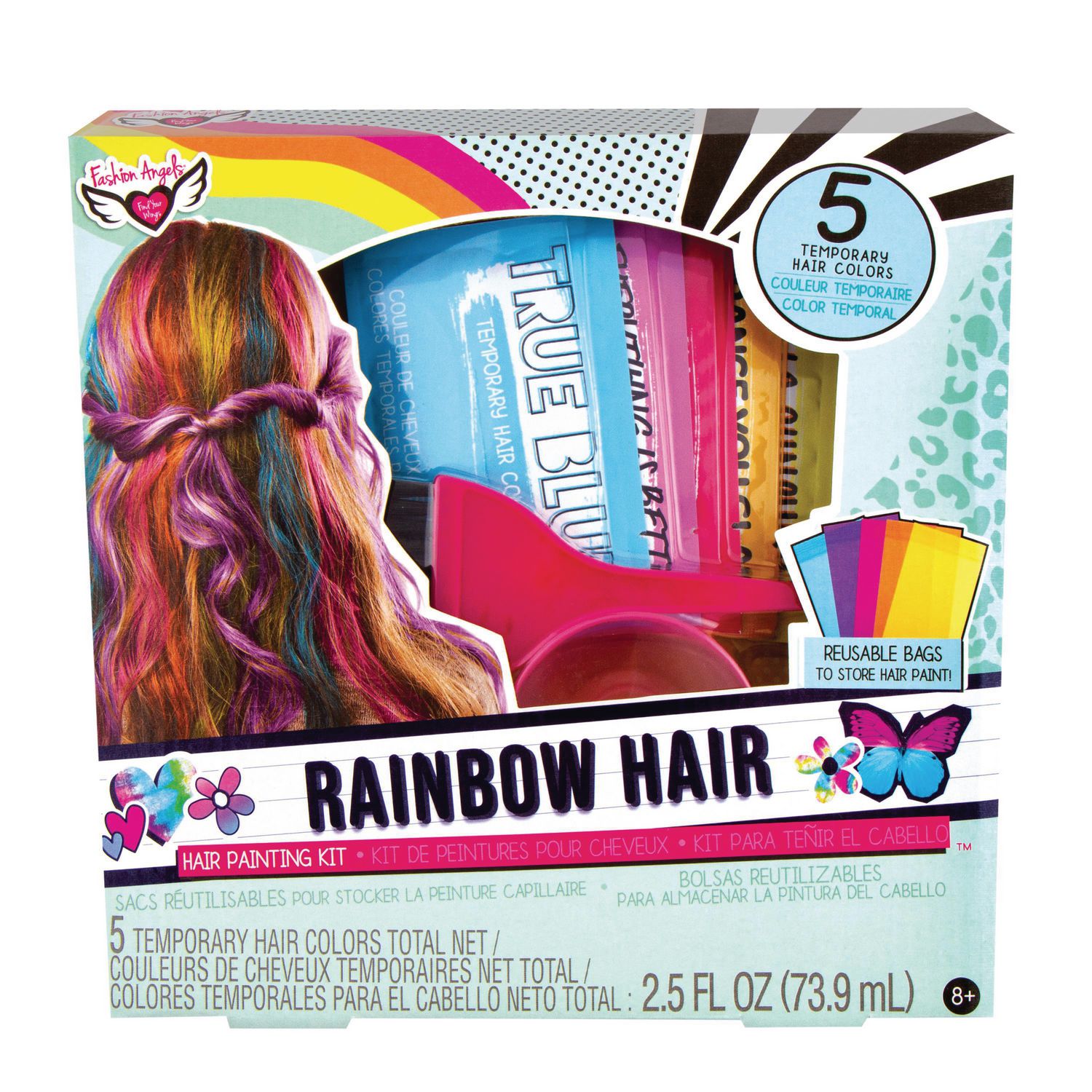 Fashion Angels Rainbow Hair Painting Kit | Walmart Canada