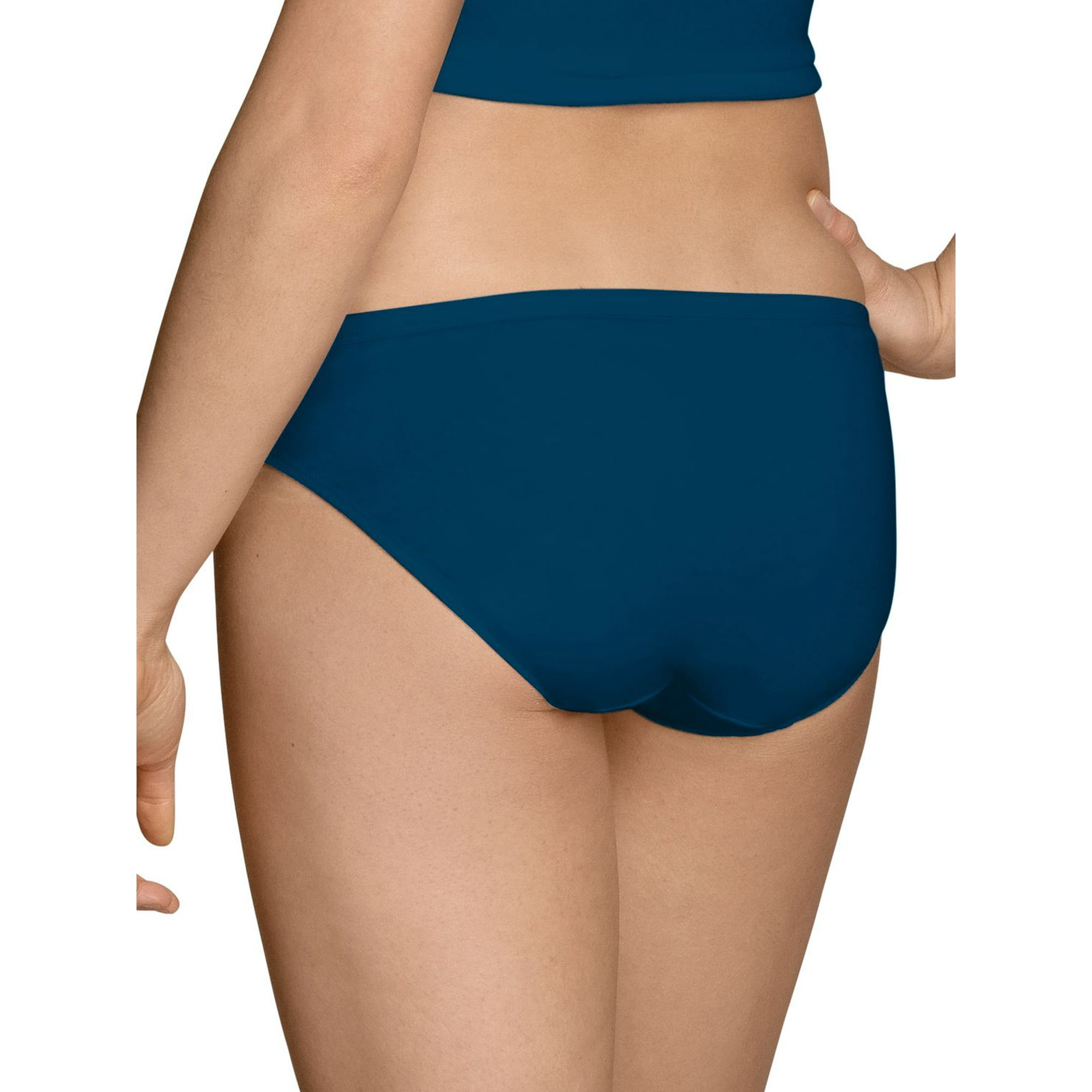 Fruit of the Loom Women's 6pk 360 Stretch Seamless Bikini Underwear -  Colors may vary 7 6 ct