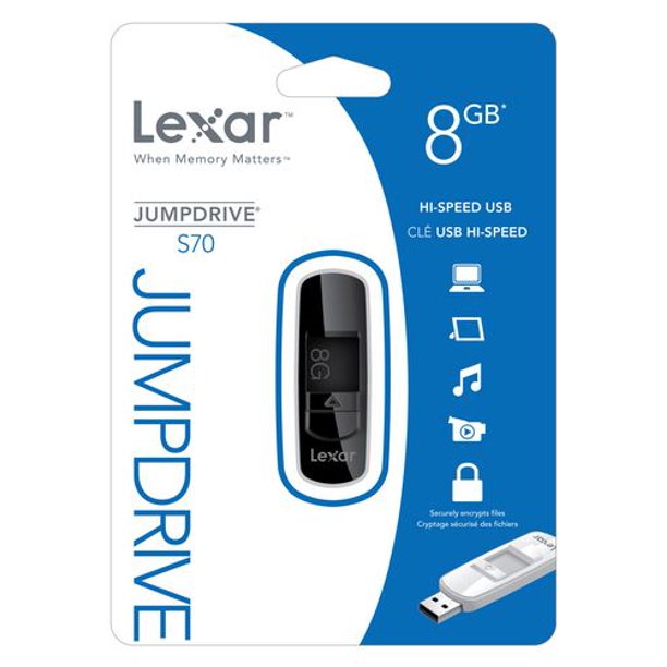 Lexar Jumpdrive S70 8 Go Clé USB Hi-Speed