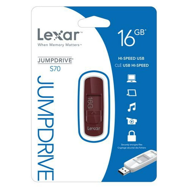 Lexar Jumpdrive S70 16 Go Clé USB Hi-Speed