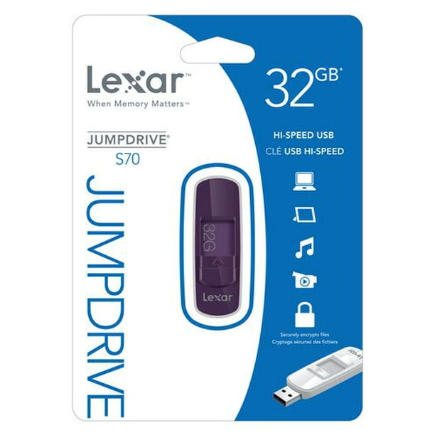 Lexar Jumpdrive S70 32 Go Clé USB Hi-Speed