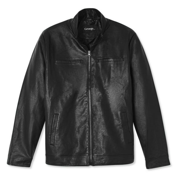George Men's Leather Jacket 