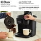 Cafetière une tasse à la fois et à carafe Keurig K-Duo Essentials Utilisez du café moulu et des capsules K-Cup – image 5 sur 11