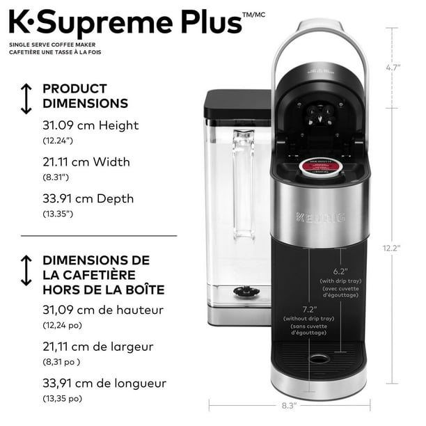 Keurig K-Supreme Plus Single Serve K-Cup Pod Coffee Maker