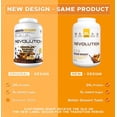 thumbnail image 2 of Revolution Nutrition, Vegan Smart, Vegan Protein Powder, 20g Of Protein Per Scoop, 908g, 26 Servings, Dairy Free, Plant Based, Sugar Free, Soy Free, Keto Friendly, For Men & Women, Chocolate Banana Bread (2 Pounds), 2 of 9
