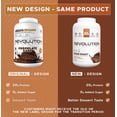 thumbnail image 2 of Revolution Nutrition, Vegan Smart, Vegan Protein Powder, 20g Of Protein Per Scoop, 908g, 26 Servings, Dairy Free, Plant Based, Sugar Free, Soy Free, Keto Friendly, For Men & Women, Chocolate Cake (2 Pounds), 2 of 9