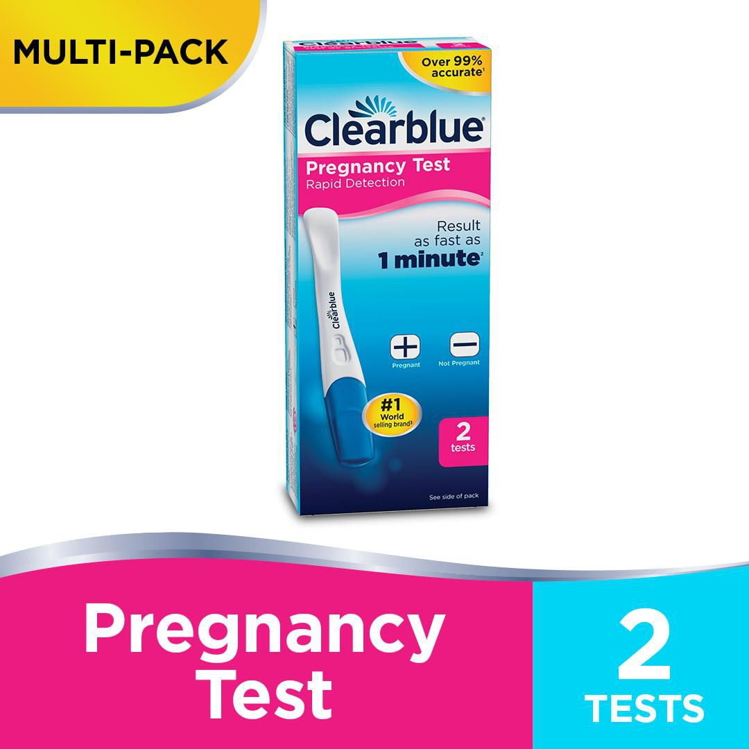Clearblue Rapid Detection Pregnancy Test, 2 Count 