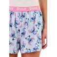 thumbnail image 4 of Disney Stitch Women's 2-Pack Boxer Sleep Shorts, 4 of 8