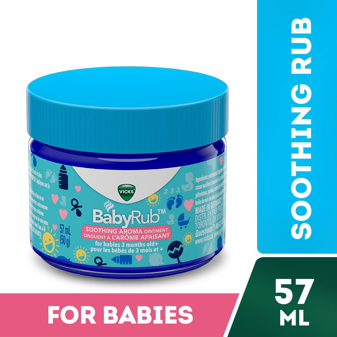 baby vicks for 3 month old
