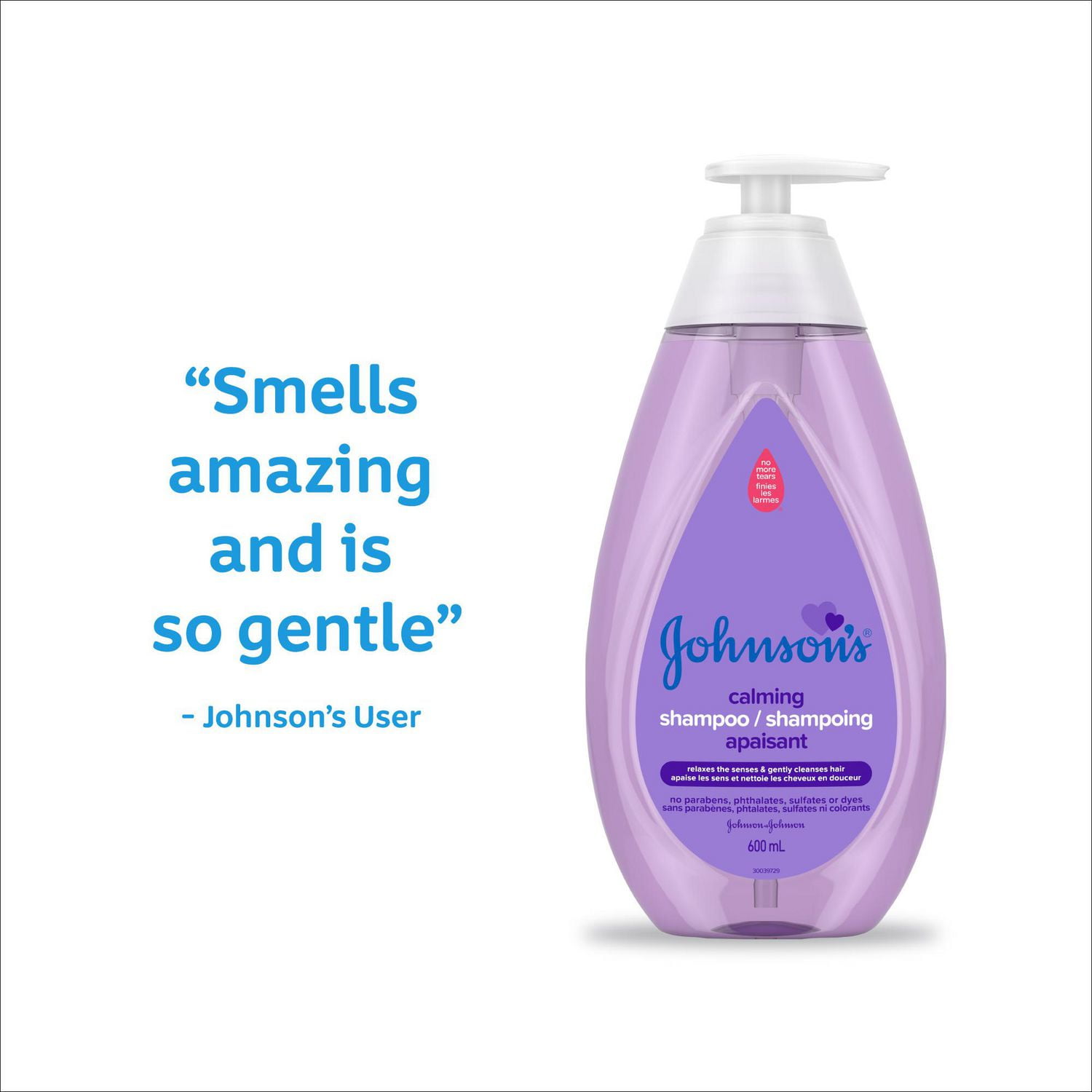 Johnson's baby calming sales shampoo