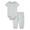 thumbnail image 1 of Huggies 2-piece Bodysuit & Pant Set, 1 of 7