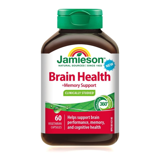 Jamieson Brain Health & Memory Support, 60 Count