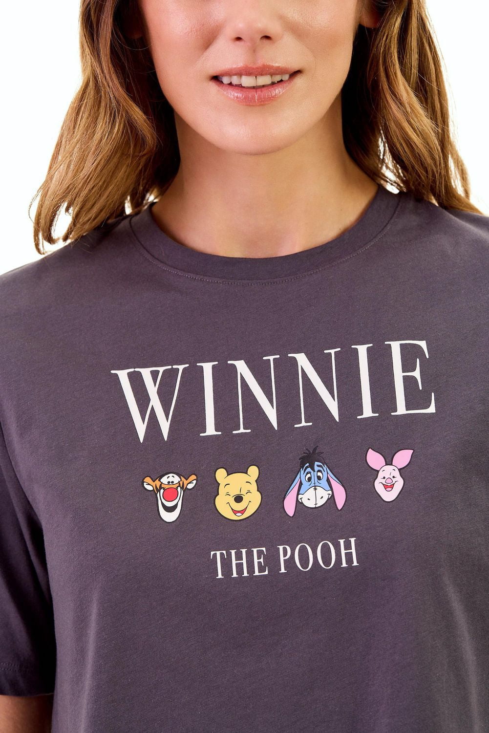 Disney Winnie the Pooh Women's T-shirt and Boxer Sleep Set