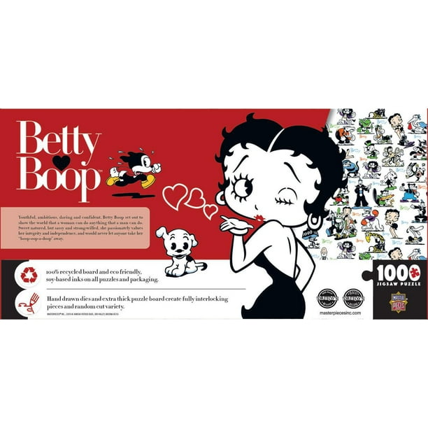 Masterpieces Puzzle Company Betty Boop Panoramic 1000 Piece