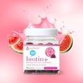 thumbnail image 4 of Youtheory Biotin+ Gummies - Zero Sugar, Watermelon Flavour, 60 Count, 4 of 9