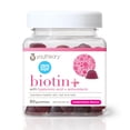 thumbnail image 1 of Youtheory Biotin+ Gummies - Zero Sugar, Watermelon Flavour, 60 Count, 1 of 9