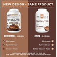 thumbnail image 2 of Revolution Nutrition, Vegan Smart, Vegan Protein Powder, 20g Of Protein Per Scoop, 908g, 26 Servings, Dairy Free, Plant Based, Sugar Free, Soy Free, Keto Friendly, For Men & Women, Coffee Mousse Cake (2 Pounds), 2 of 9