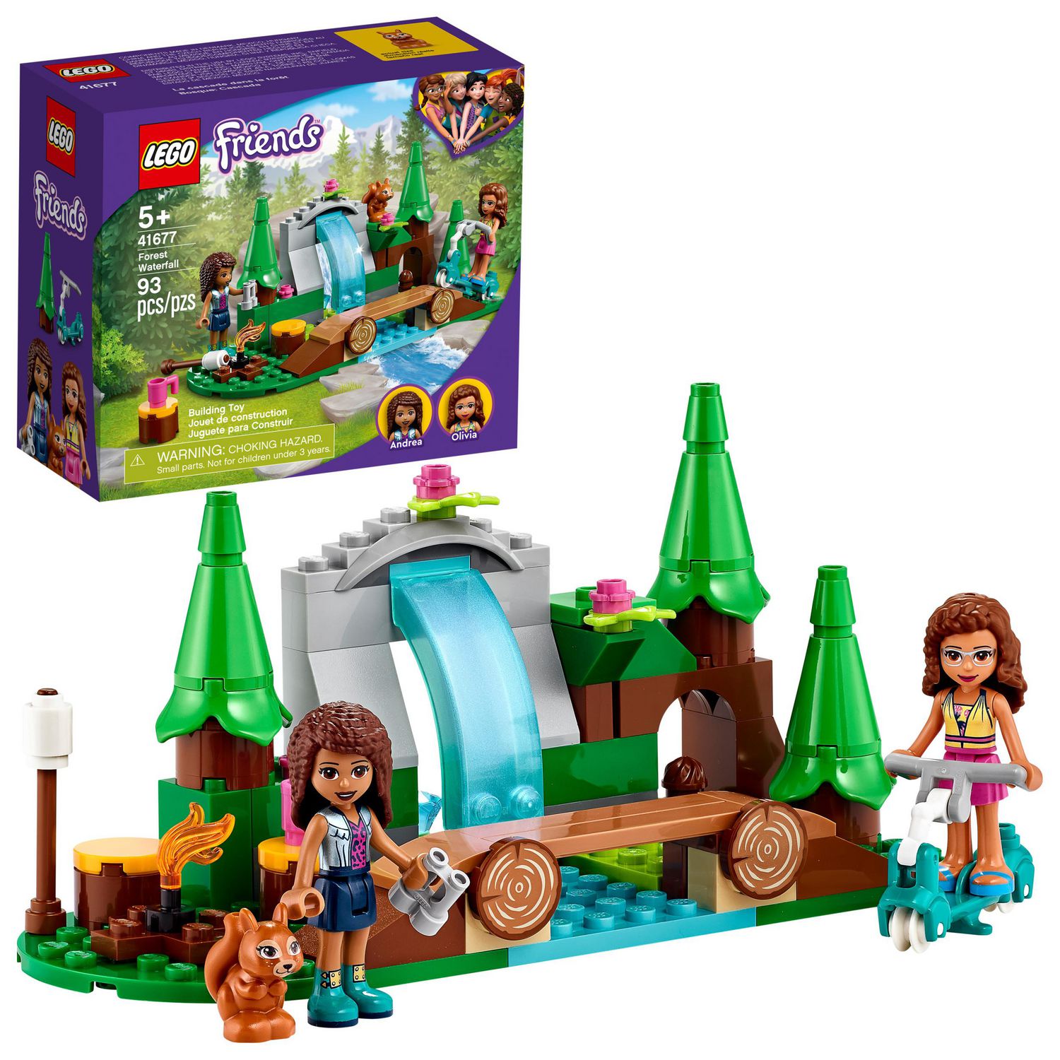 LEGO Friends Forest Waterfall 41677 Toy Building Kit (93 Pieces) | Walmart  Canada