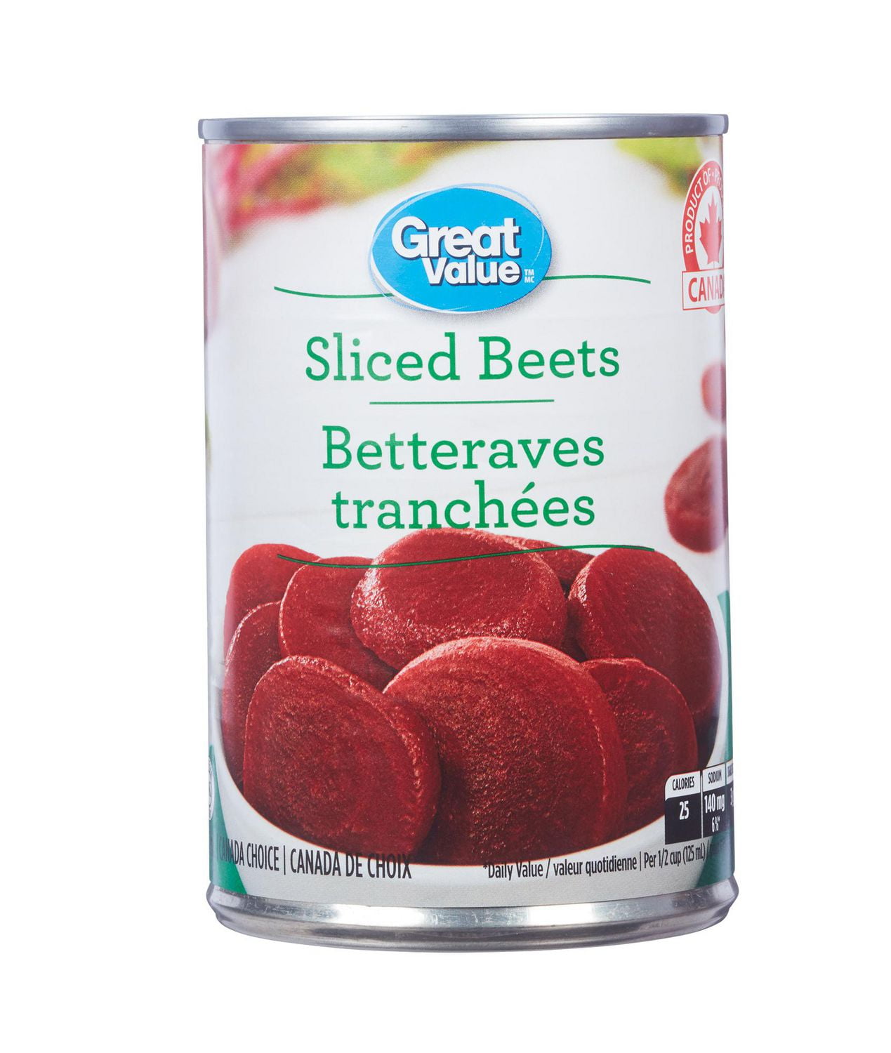 Great Value Sliced Beets Walmart Canada