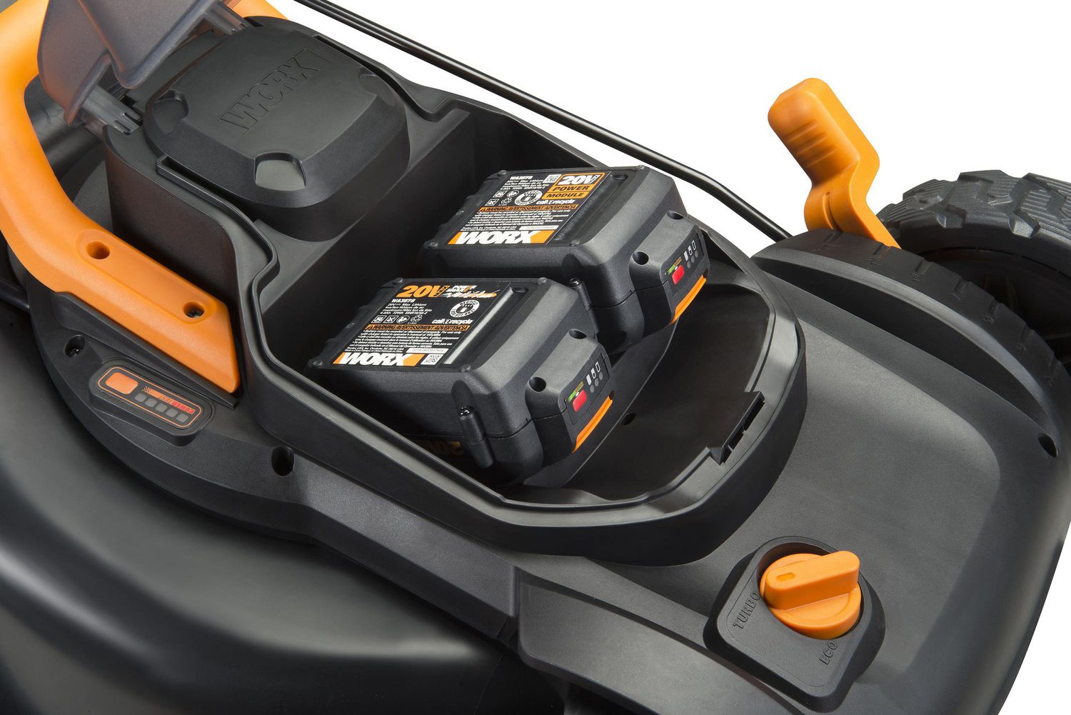 Worx battery lawn mower sale