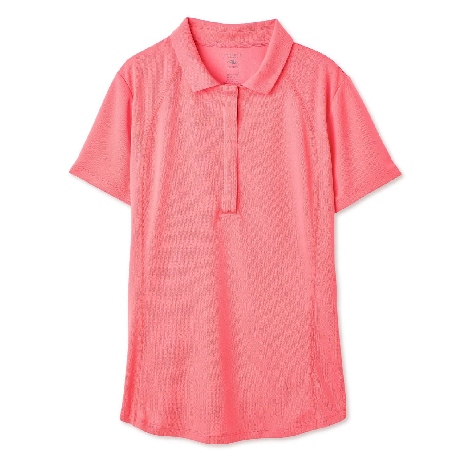 Polo à manches courtes Athletic Works pour femmes