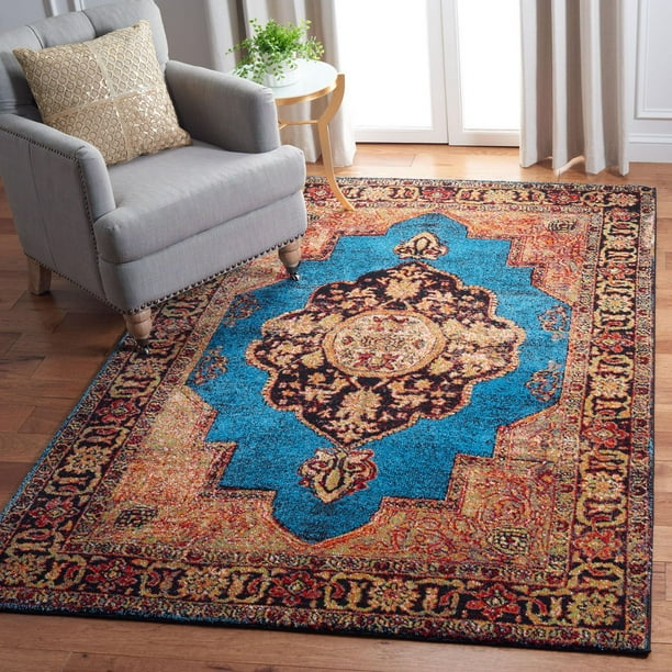SAFAVIEH Vintage Hamadan Tahnee Traditional Area Rug Walmart.ca