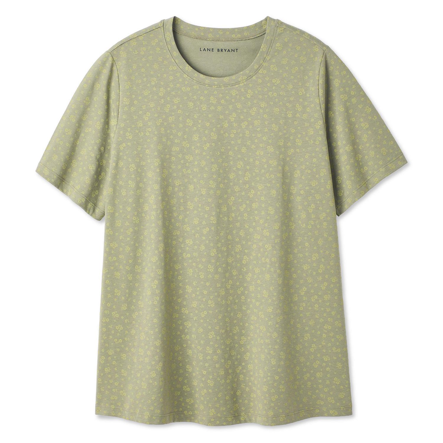 Lane Bryant Women's Plus Crew-Neck T-Shirt