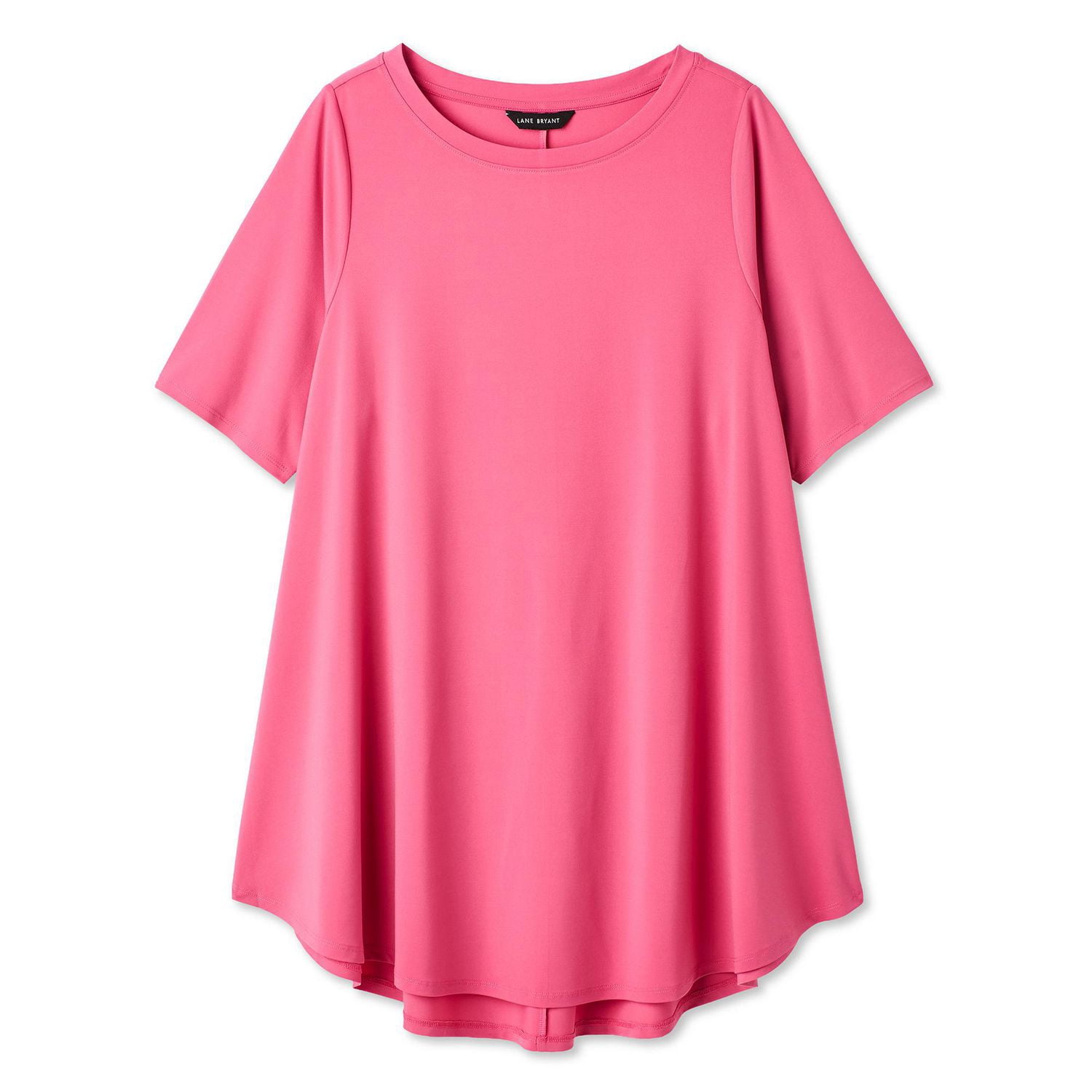 Lane Bryant Women's Plus Boat-Neck T-Shirt