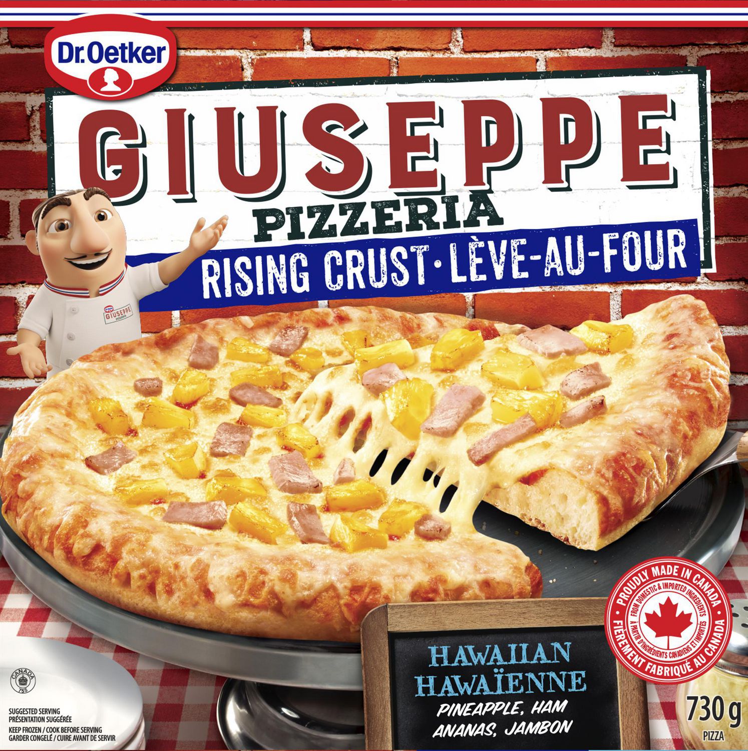 Dr. Oetker Giuseppe Pizzeria Rising Crust Hawaiian Pizza Walmart Canada