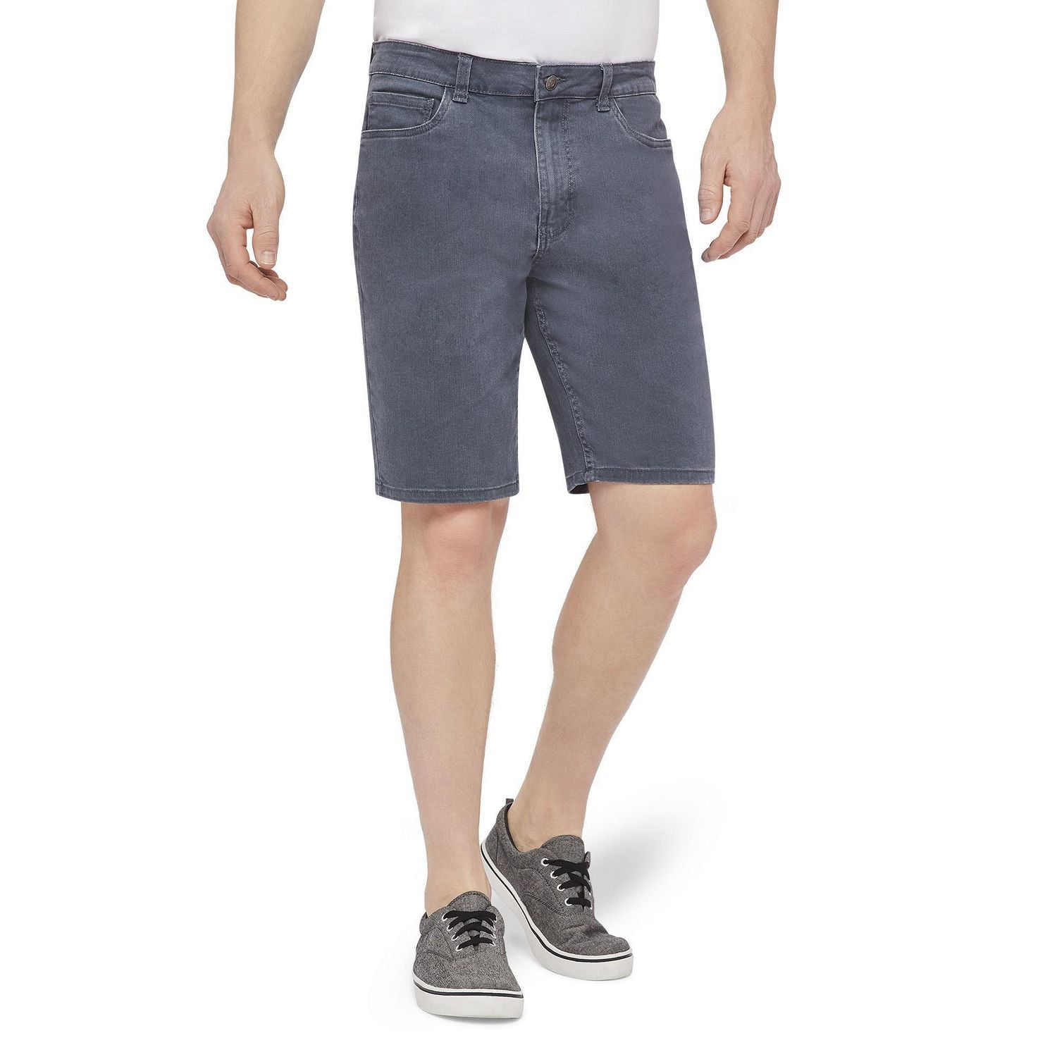 Men's Slim Fit Denim Shorts Walmart Canada