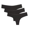 thumbnail image 1 of George Women's Microfibre Thongs 3-Pack, 1 of 2