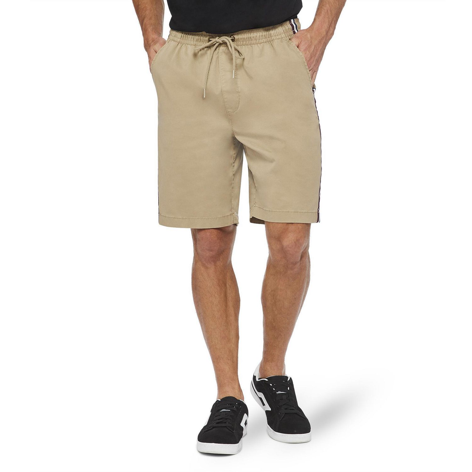 George Men's Stripe Trim Jogger Shorts | Walmart Canada