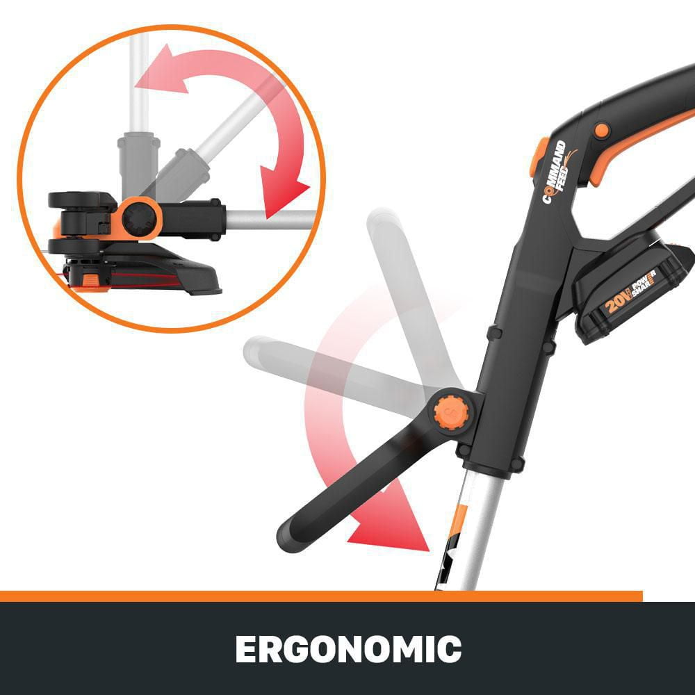 Worx trimmer command deals feed