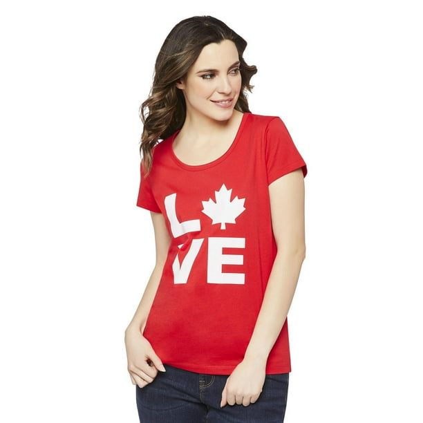T-shirt fête du Canada George pour femmes