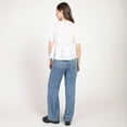 thumbnail image 4 of Bloom Girl, Short Sleeve A line Blouse, Sizes XS-XL, 4 of 4