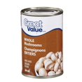thumbnail image 1 of Champignons entiers de Great Value, 1 of 4
