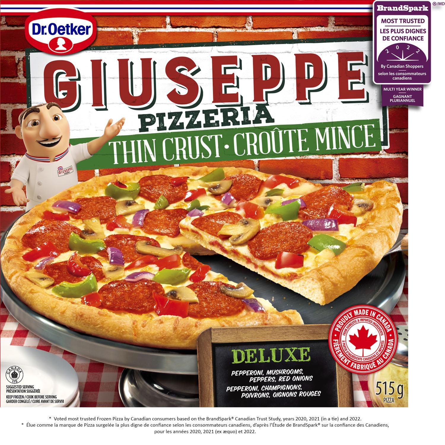 Dr. Oetker Giuseppe Pizzeria Thin Crust Deluxe Pizza Walmart Canada