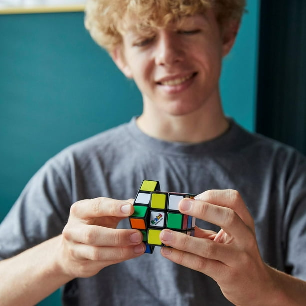 Rubik's Blocks, Original 3x3 Cube with a Twist Challenging Problem-Solving  Puzzle Retro Brain Teaser Fidget Toy, for Adults & Kids Ages 8 and up