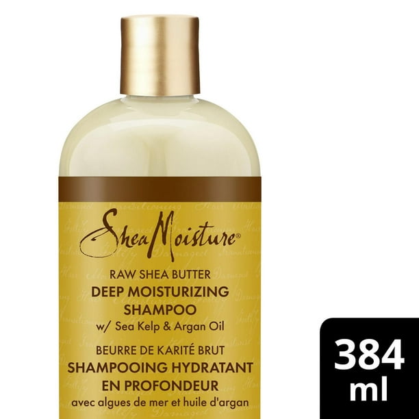 Shampooing Hydratant en Profondeur SheaMoisture Beurre de Karité Brut 384 ml Shampooing
