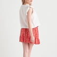thumbnail image 3 of Devoted, Flutter Sleeve Textured Top, Sizes XS-XL, 3 of 4