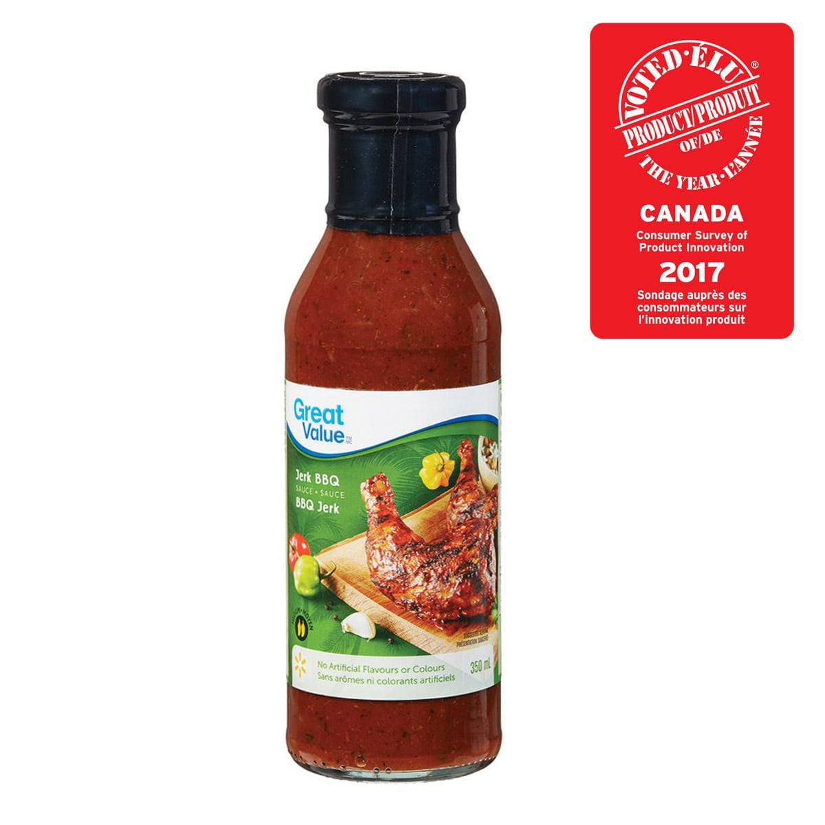 Great Value Jerk BBQ Sauce Walmart Canada