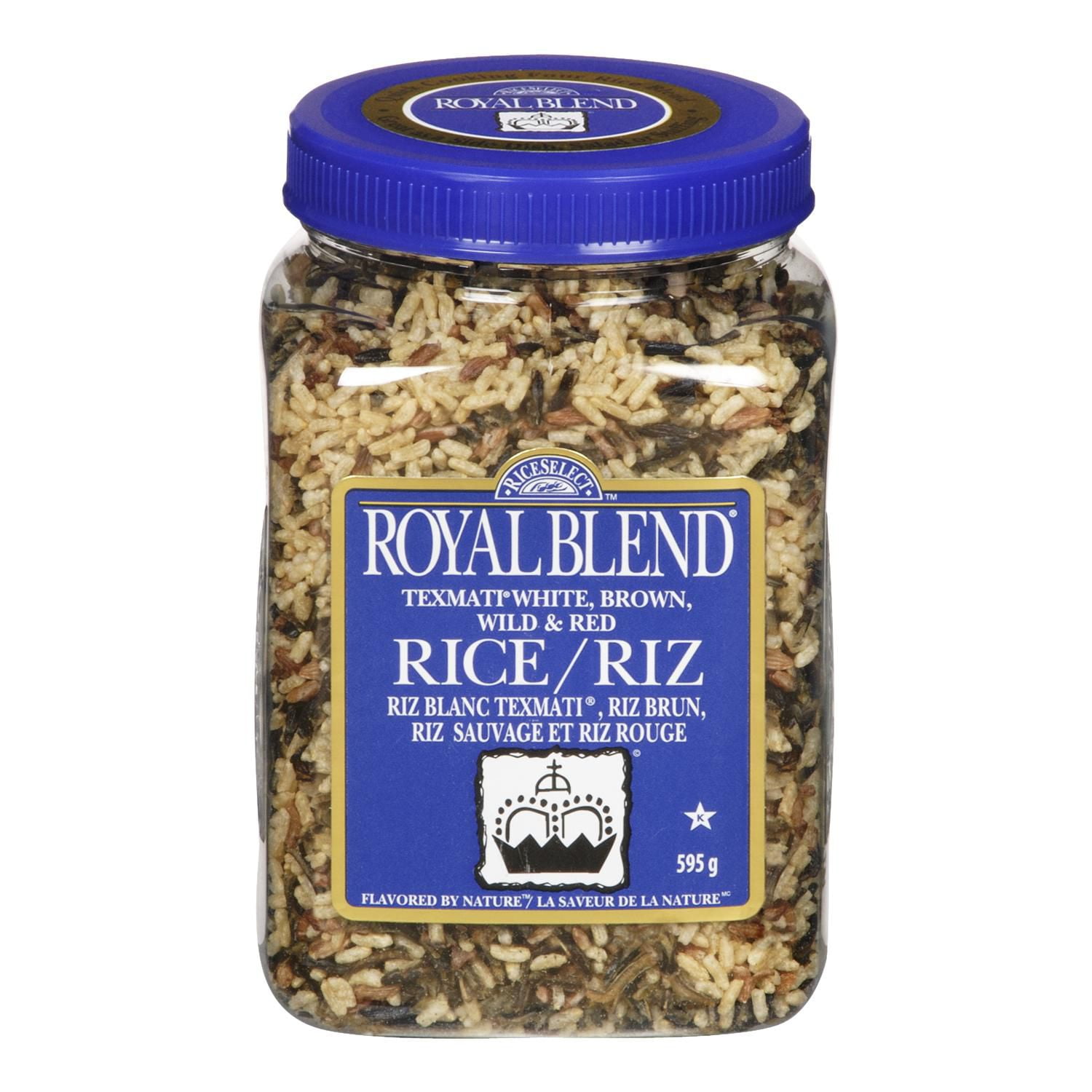 RiceSelect Royal Blend Texmati® White, Brown, Wild & Red Rice Jar 595 g