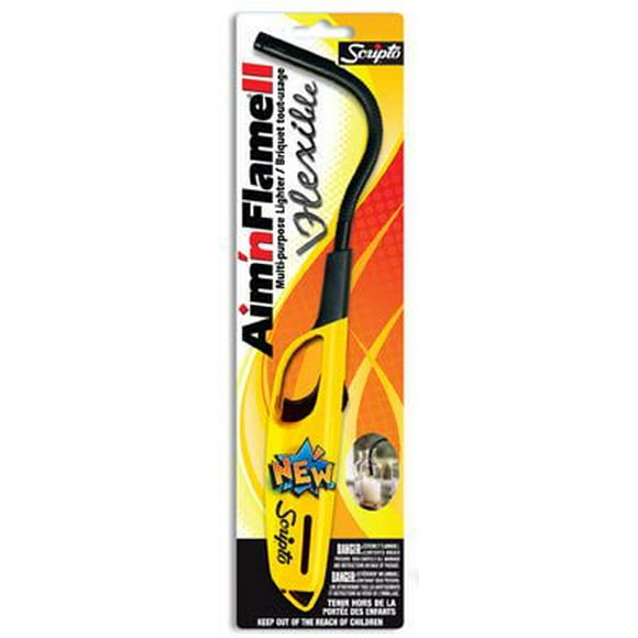 ToughBuilt Scripto Flexible Utility Barbecue Lighter - BGM9F-1/12CD-C, Our Flexible lighter allows you to light from hard to reach angles