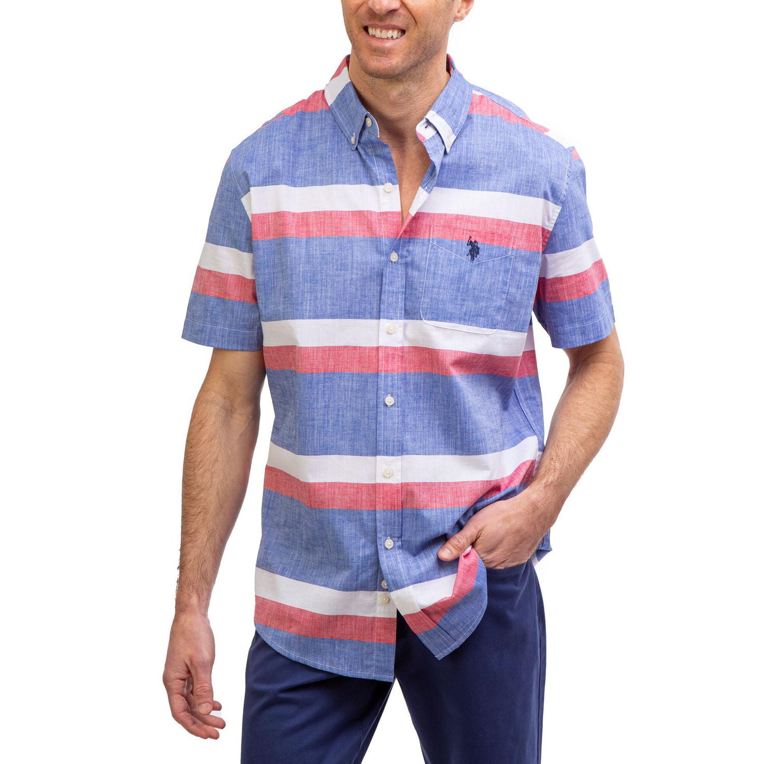 U.S. Polo Assn Men's Woven Shirt