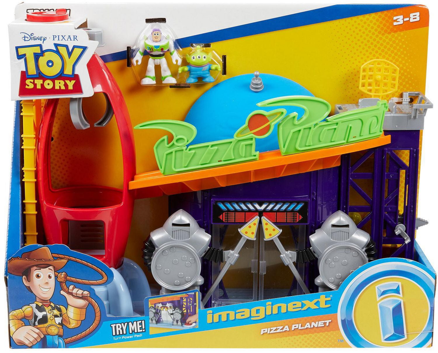 Toy story pizza planet on sale playset