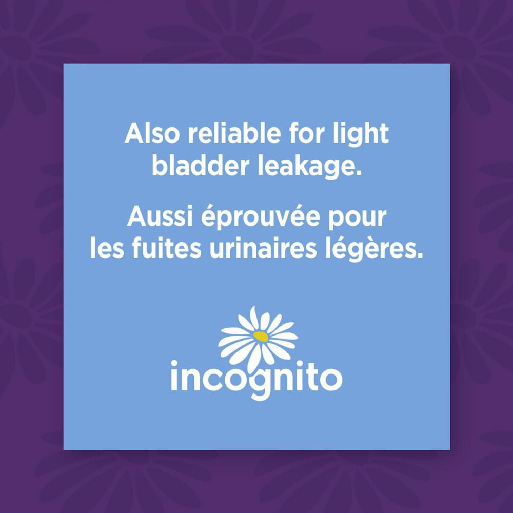 Incognito® Maxi Regular pads 48's, For all types of leakage