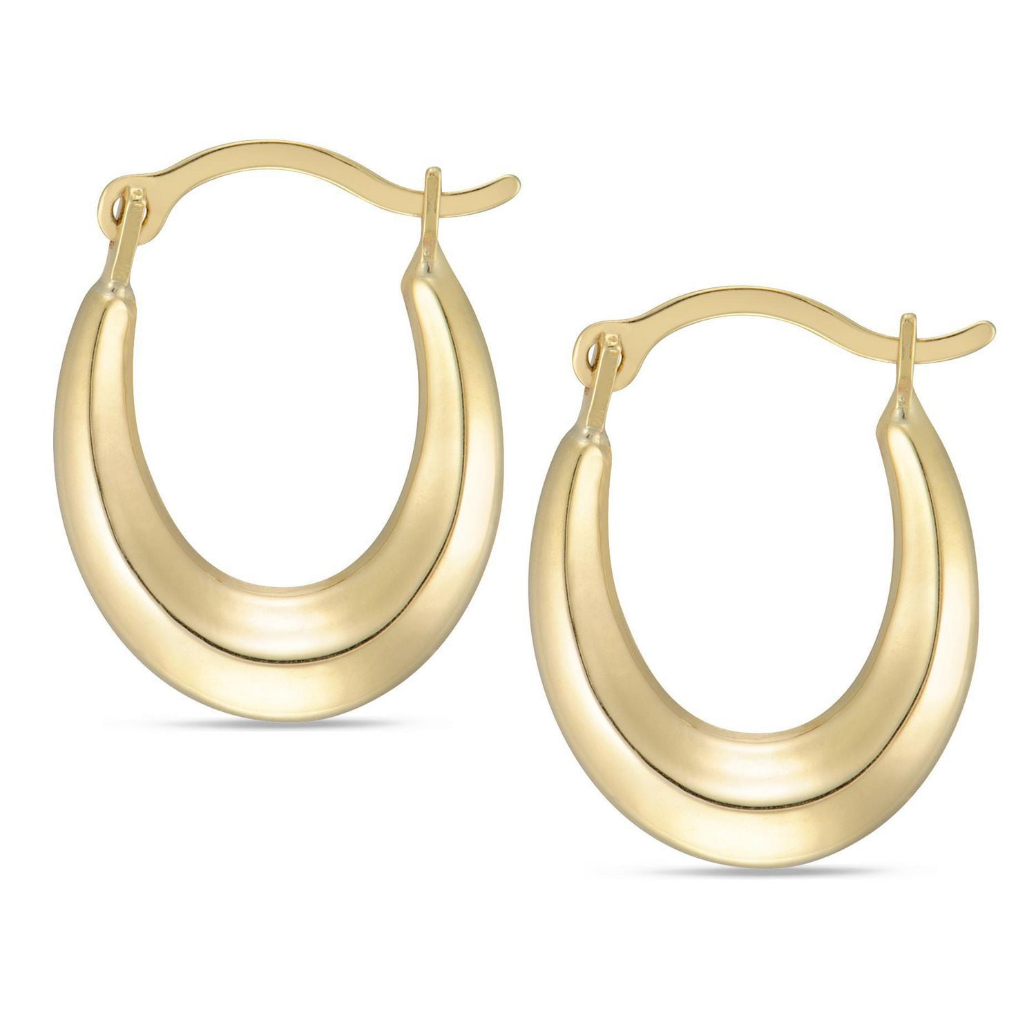 quintessential10k-gold-yellow-oval-hoop-earrings-walmart-canada