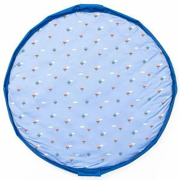 Play & Go - Air Balloon Pattern - 3-in-1 Play Mat - Storage Bag & Diaper Bag - Fun & Interactive for Kids - 120 cm Diameter - Suitable for Newborn to Toddler - Easy to Carry Everywhere
